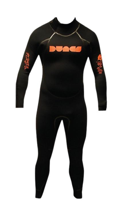 DUNES Gladiator Ben Player Wetsuit - 3/2 mm - noir