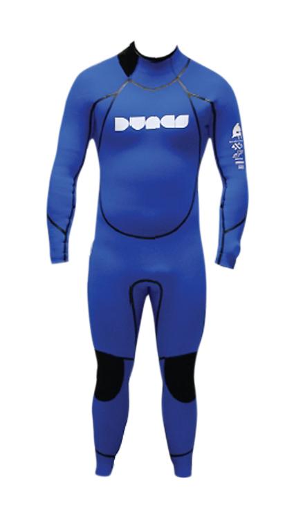 DUNES Gladiator Ben Player Wetsuit - 3/2 mm - bleu royal