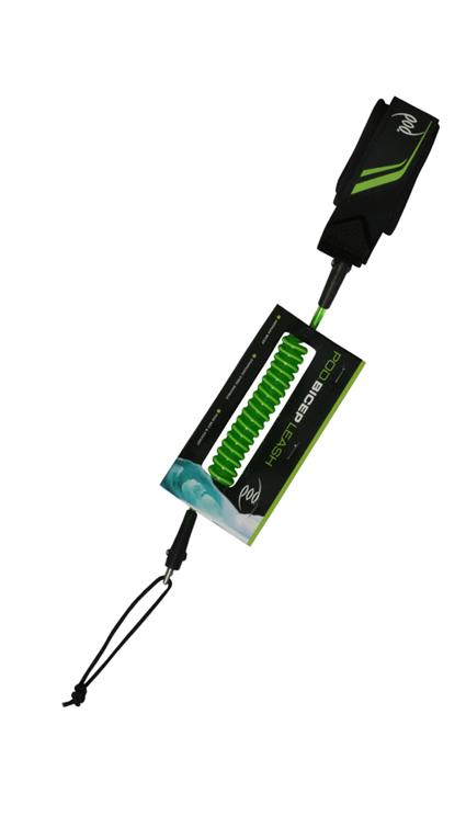 POD Green Series Medium Bicep Clear Green Leash