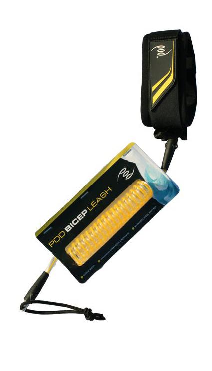 POD Yellow Series Large Bicep Clear Yellow Leash
