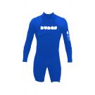 DUNES Gladiator Spring L/S  Wetsuit - 3/2 mm - bleu royal