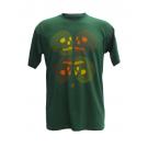 WEIRDWAVE Skull Tee-shirt Bottle Green